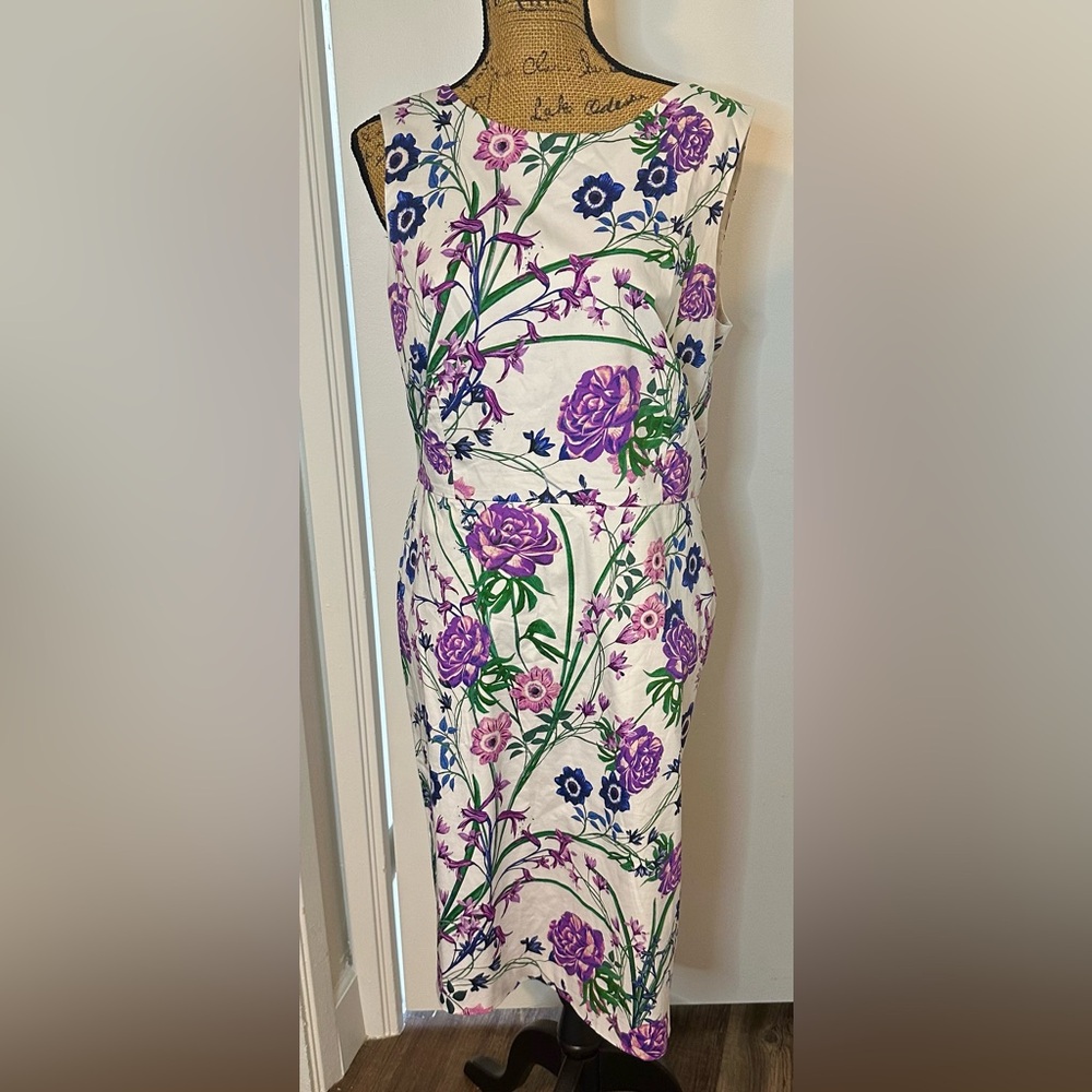 Talbots Floral Print Dress